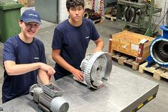 Start unserer Lernenden als Automatiker EFZ