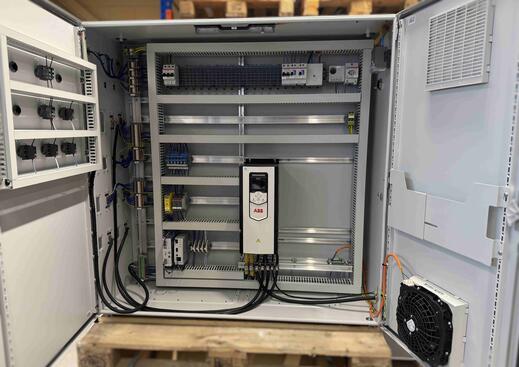 Der Kunde wünschte hier explizit genügend Reserve für einen weiteren Ausbau.