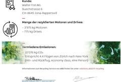 Recycling Zertifikat